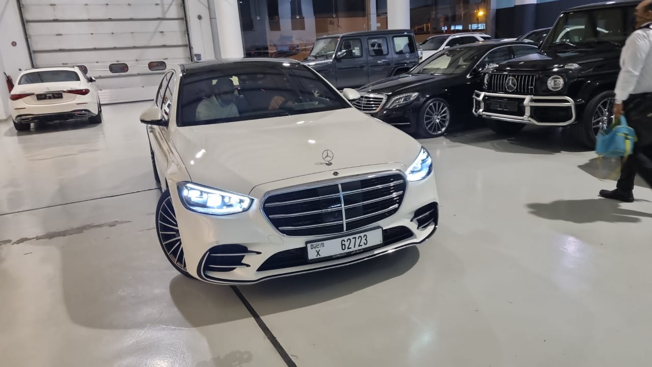 Mercedes S500 2022 for rent in dubai